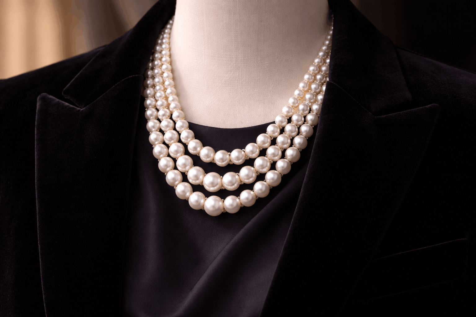 pearlsonly-blog-113-image-7-pearl - Večer při nošení saka s perlovými náhrdelníky - Perlové šperky - pearlsonly
