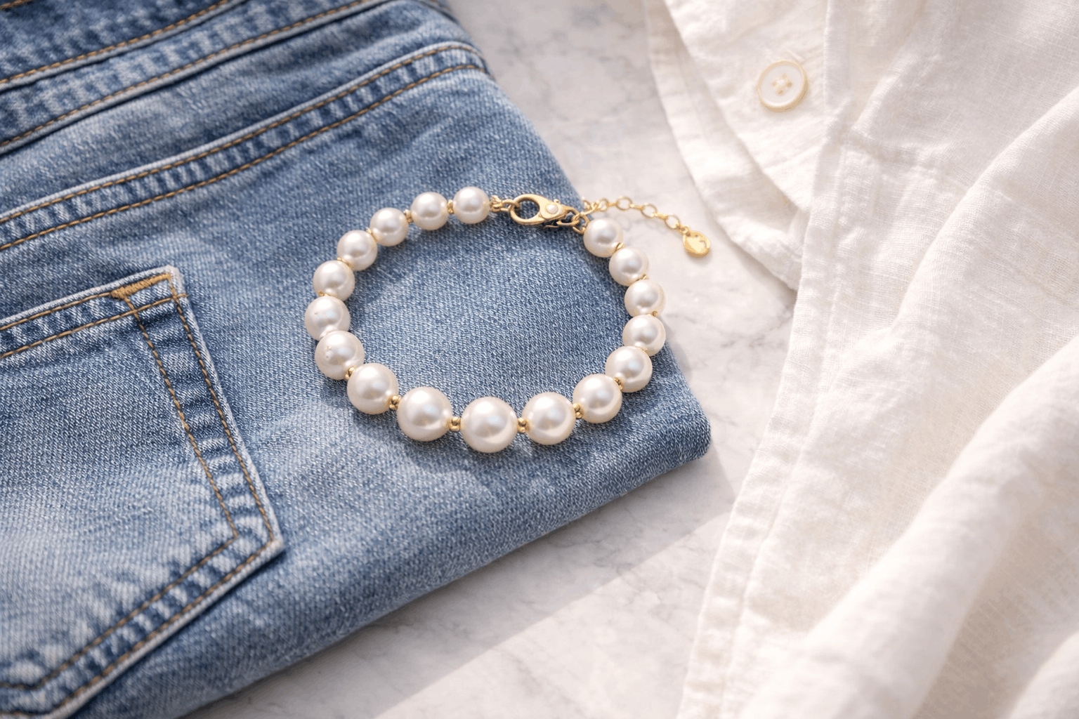 07. Styling perlových náramků Thomas Sabo